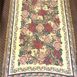 Home interiors decorative throw blanket